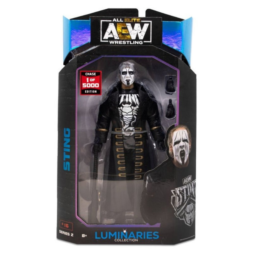 2022 AEW Jazwares Unmatched Collection Series 2 #16 Sting Chase Edition 5000